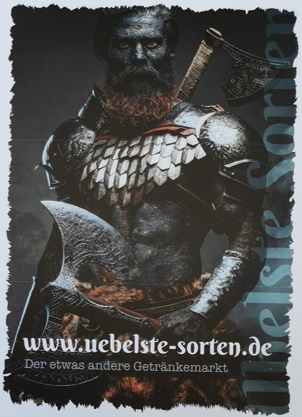 Übelste Sorten T Shirt Mann mit Axt Übelste Sorten T Shirt Mann mit Axt