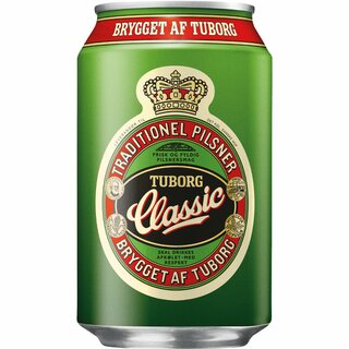 Tuborg Classic aus Dänemark Tuborg Classic aus Dänemark